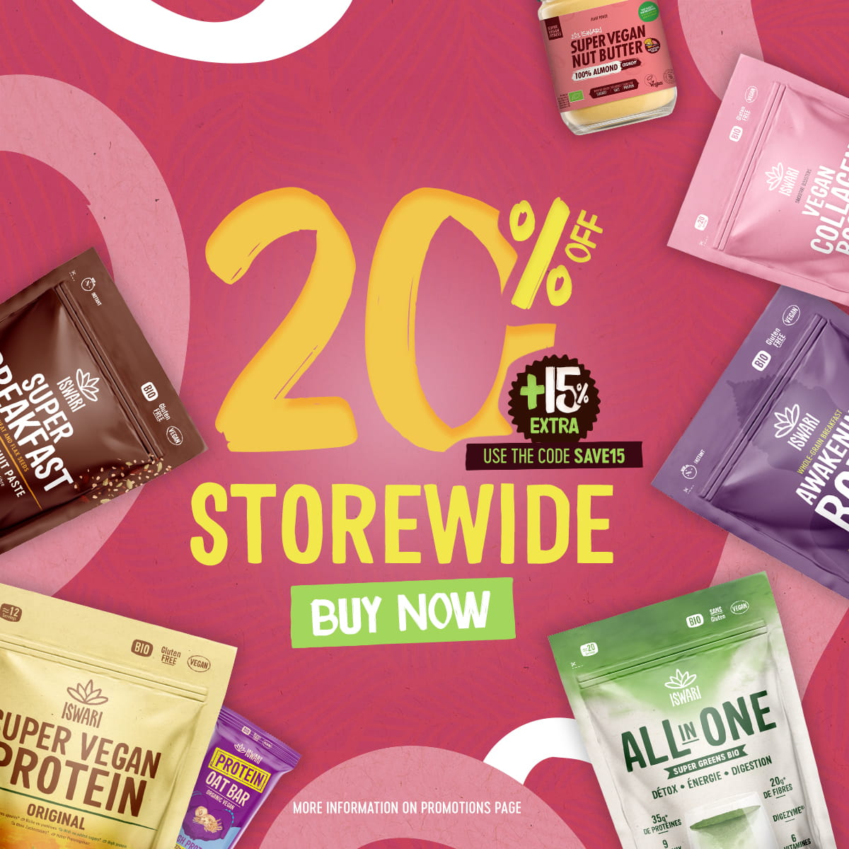 20% + 15% Code SAVE15